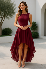 Marceline | High-Low Wedding Guest Dress