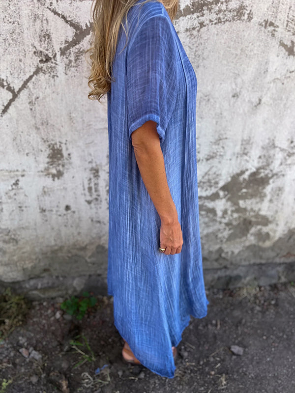 Liora | Loose V-Neck Dress