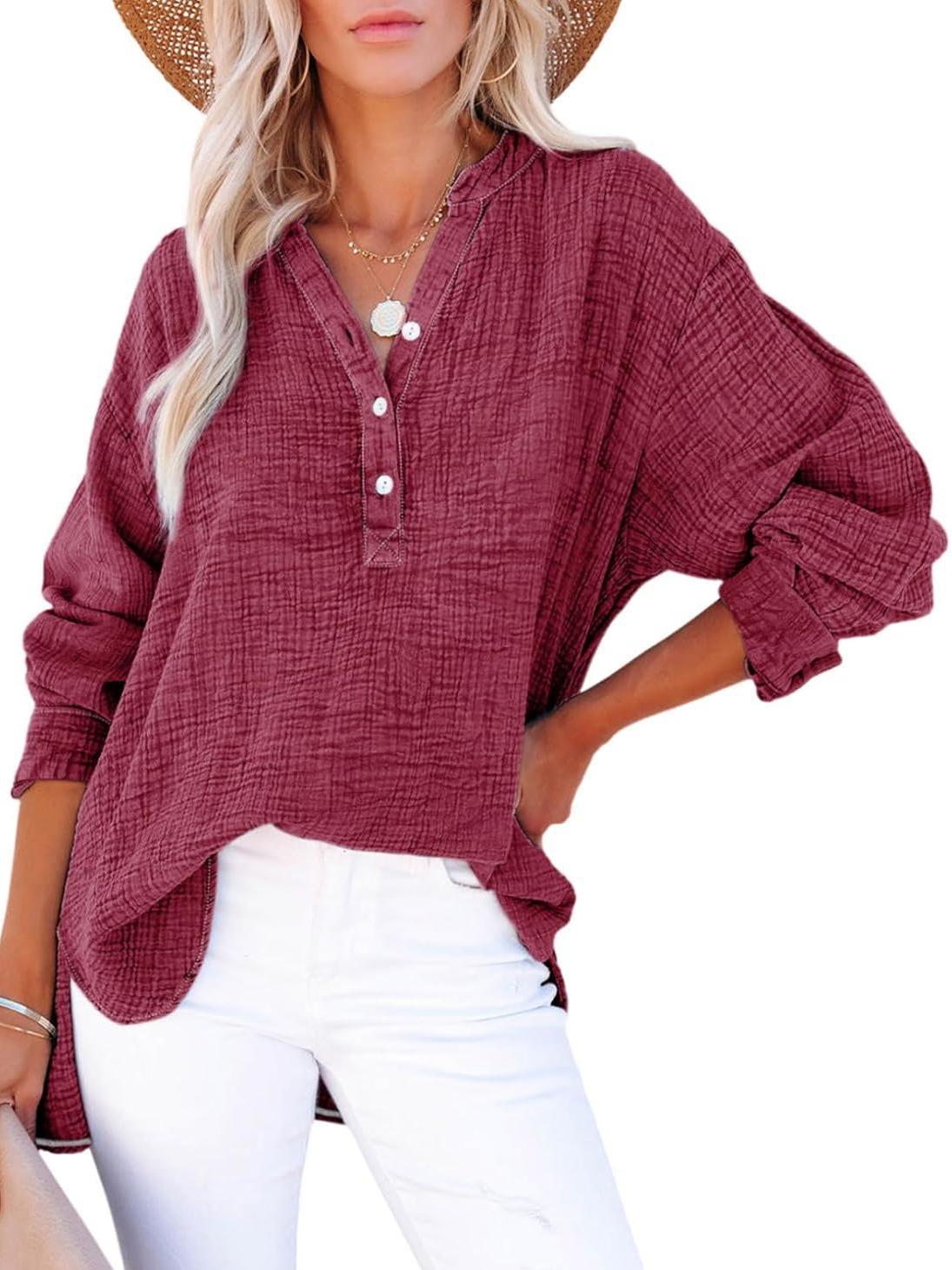 Jena | Chic Button Blouse