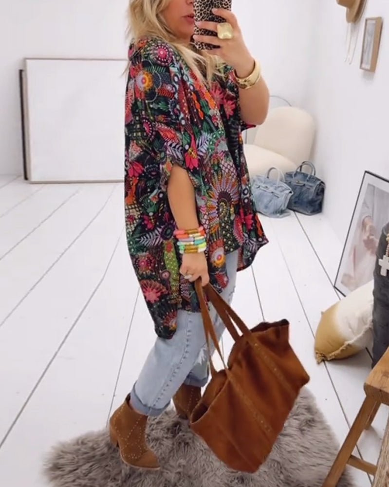 Linda | Chic Printed Blouse