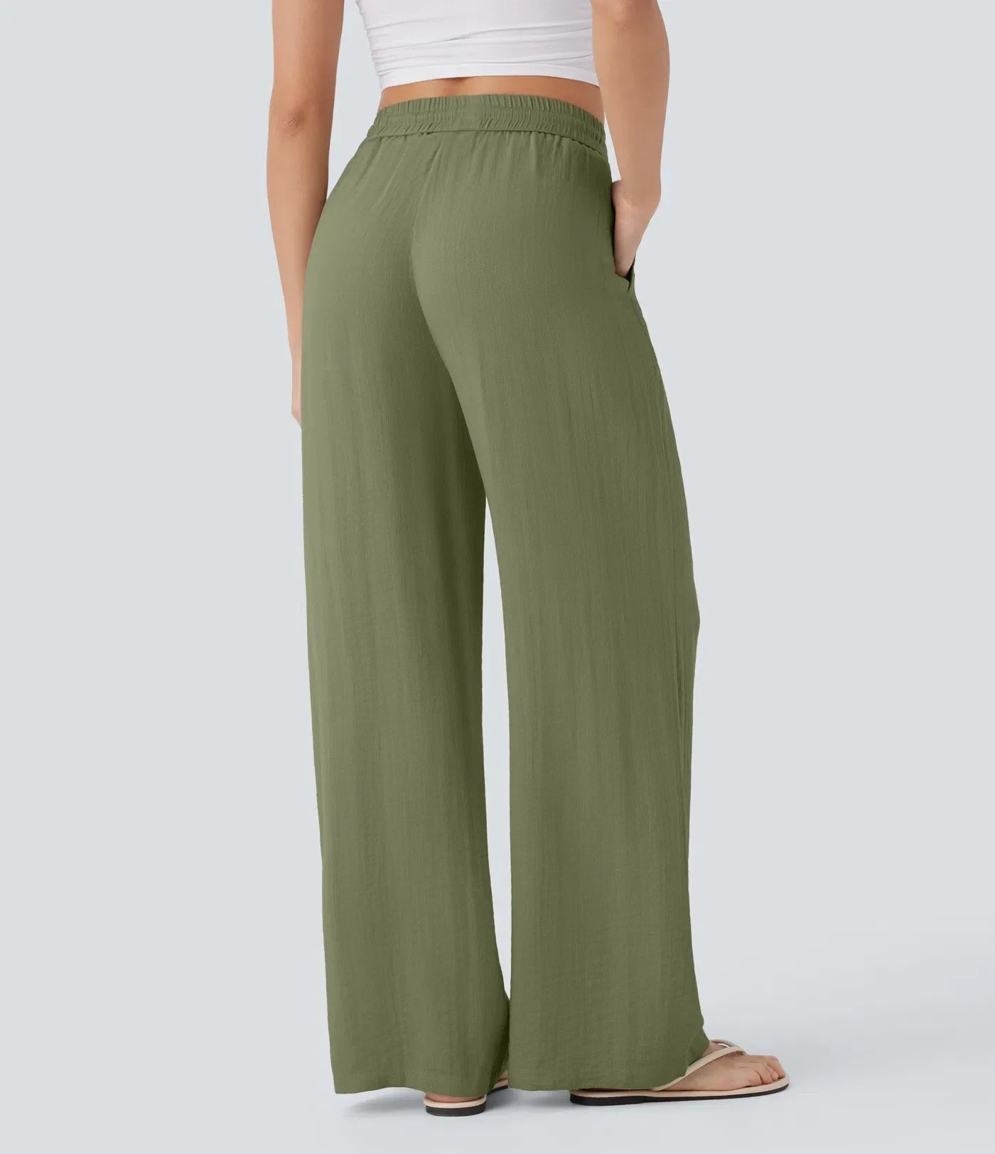 Zafeiria | Elegant linen pants