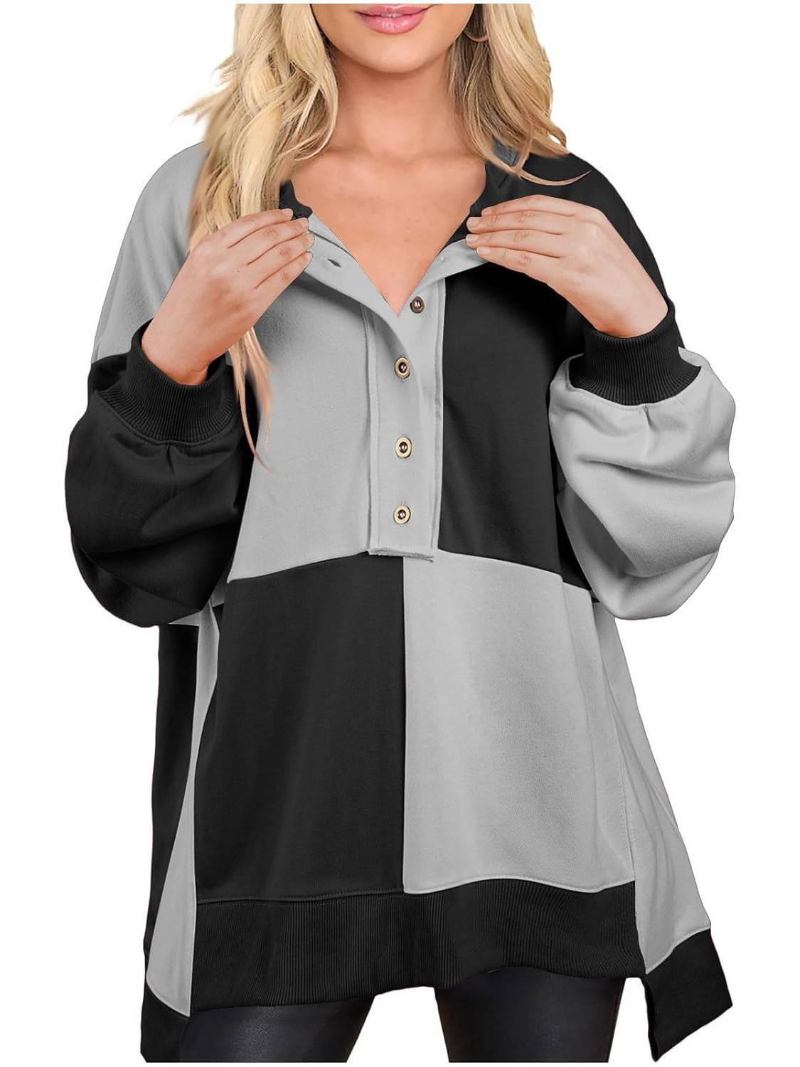 Vicky | Elegant Plus Size Sweatshirt