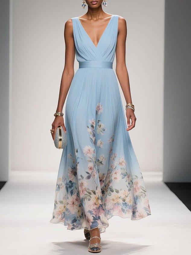 Céleste | Floral Wedding Guest Dress