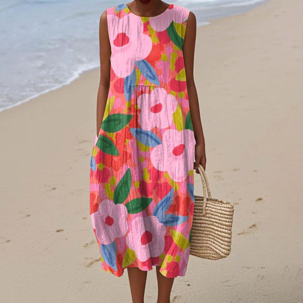 Lani™ | Vibrant Floral Summer Dress