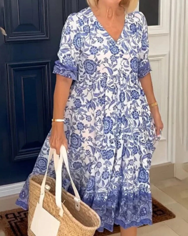 Emma | Elegant and Airy Floral Dress