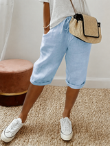 Cassia | Relaxed Capri Trousers