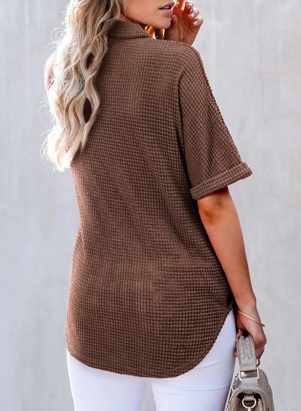 Solen | Waffle Knit Shirts