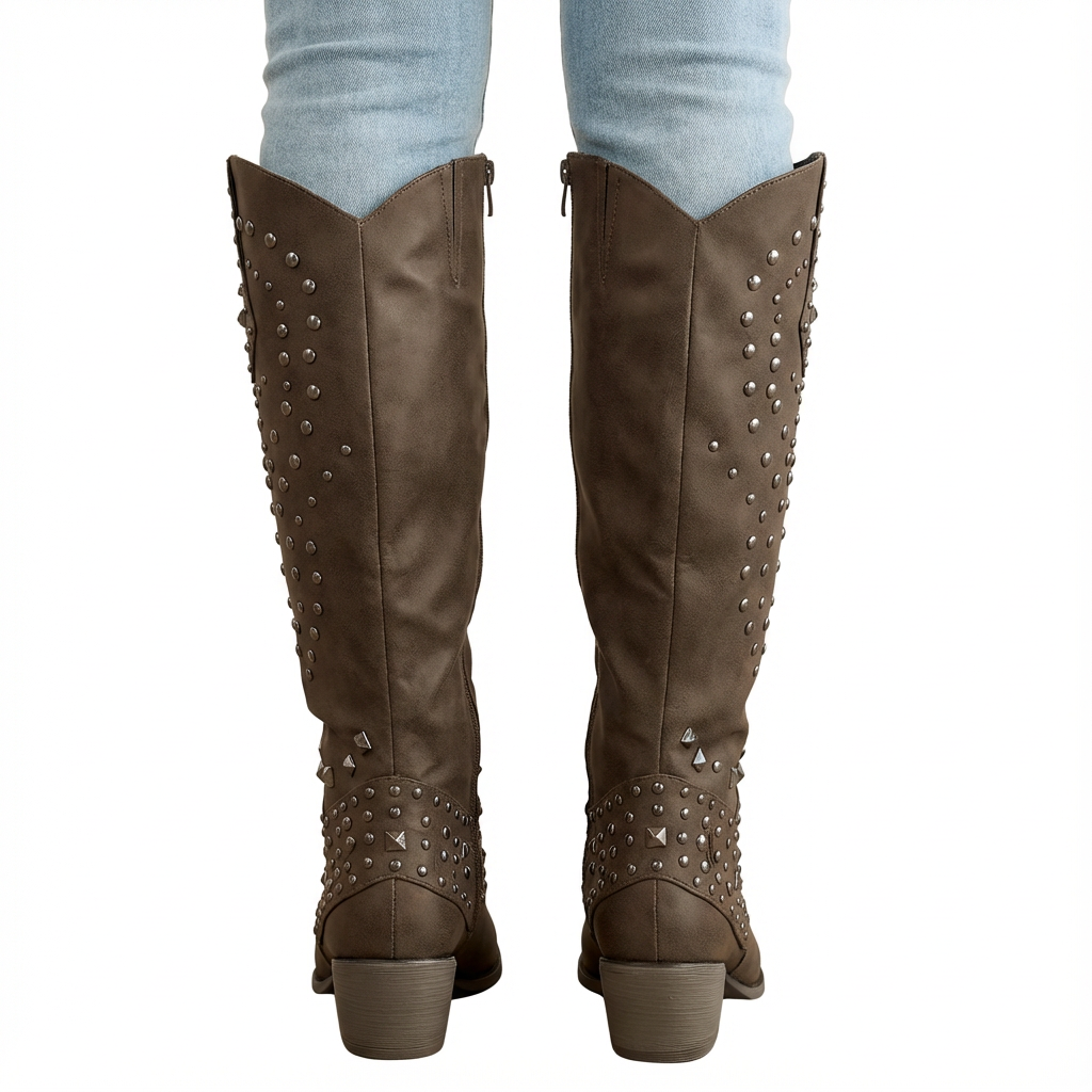 Wypke | Pointed-Toe Knee-High Boots