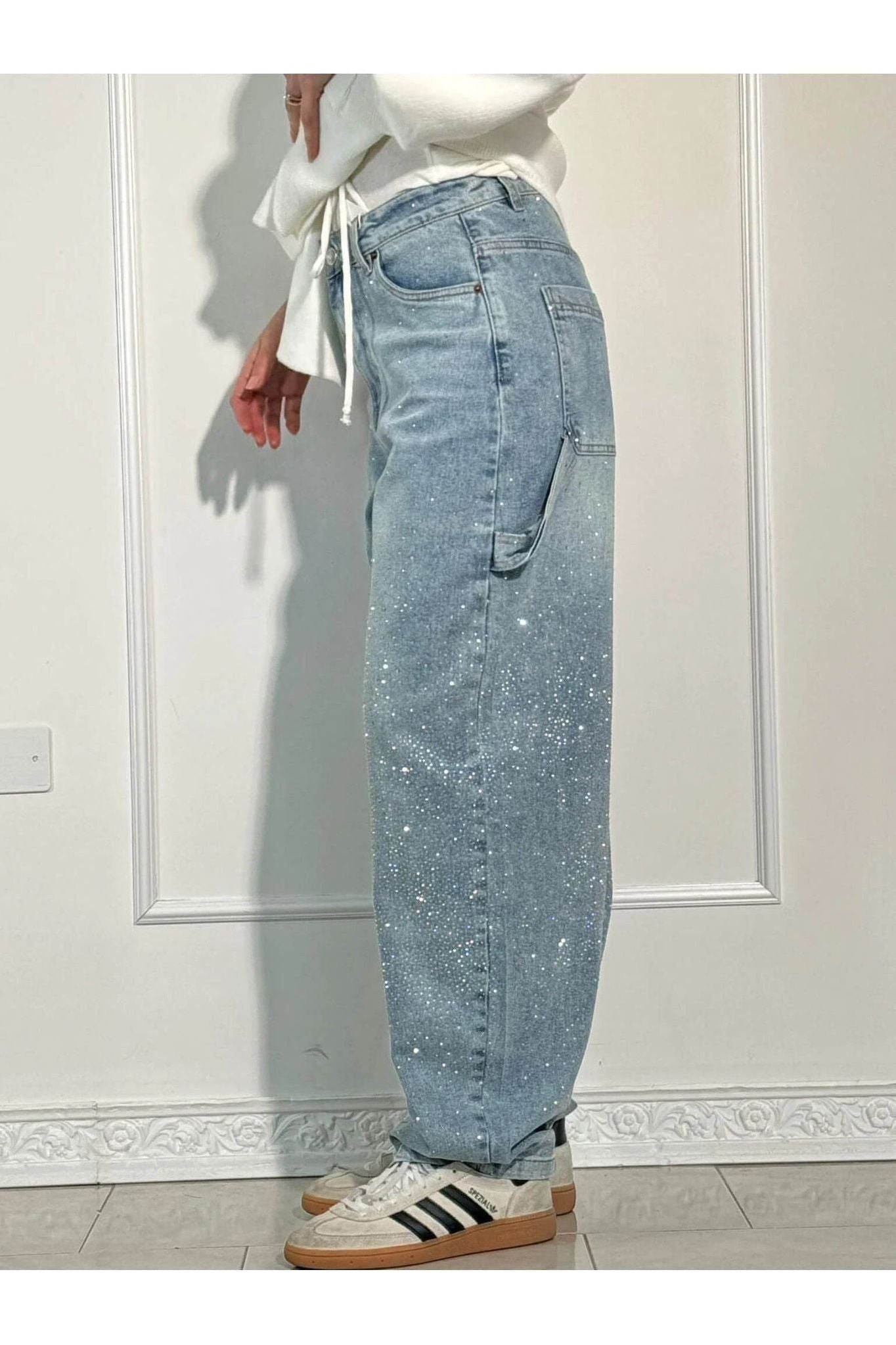 Celeste Rhinestone Jeans