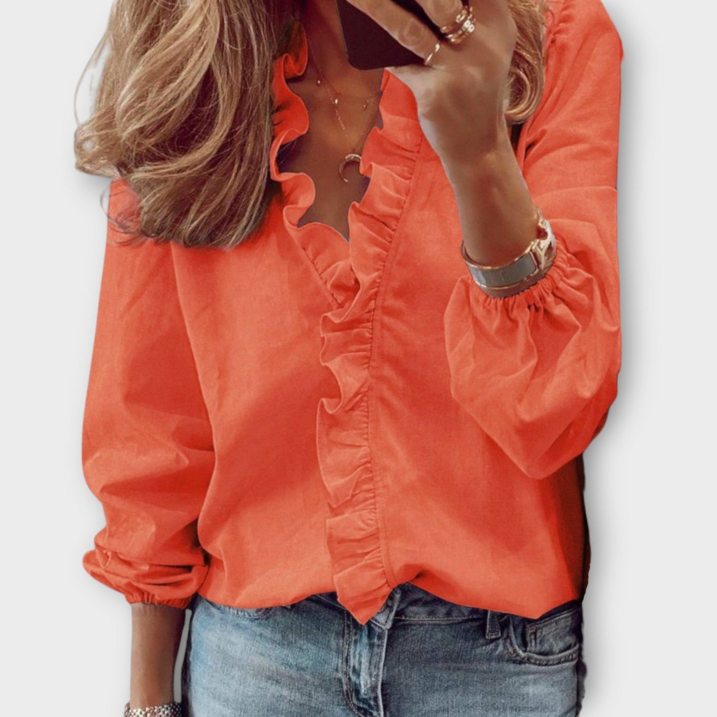 Isadora | Ruffle Summer Blouse