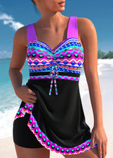 Octavia | Patterned Swim Dress