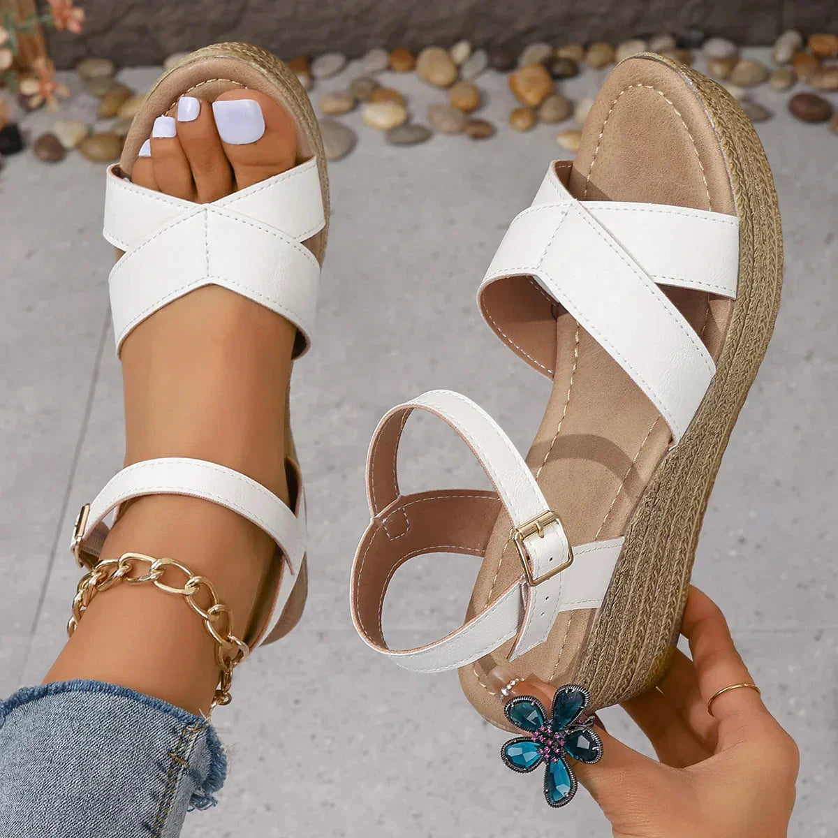 Mayfair Wedge Sandals