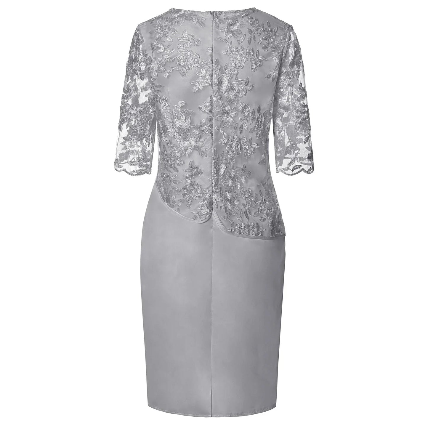 Sloane | Short-Sleeve Wrap Midi Dress
