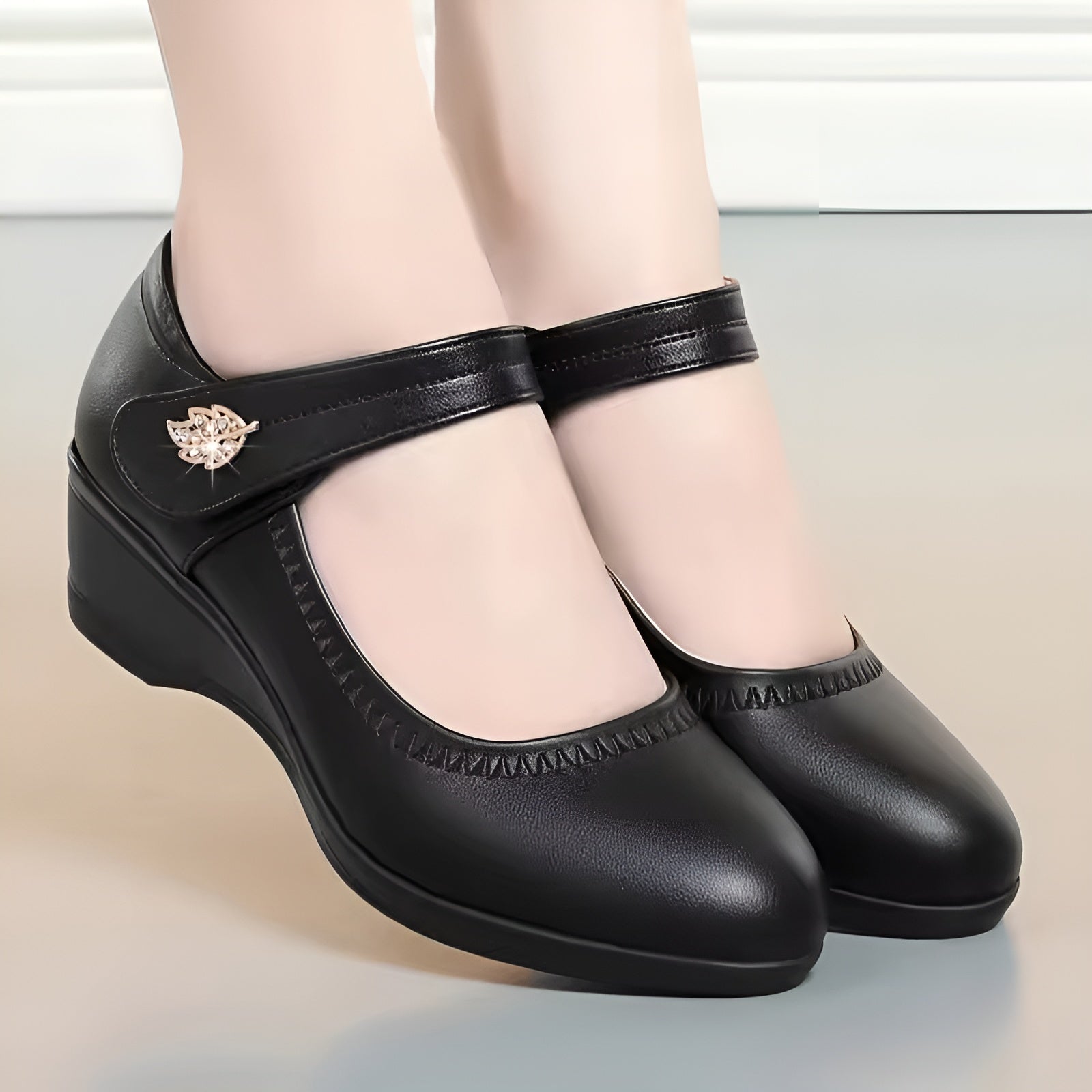 Ella | Soft PU Leather Shoes