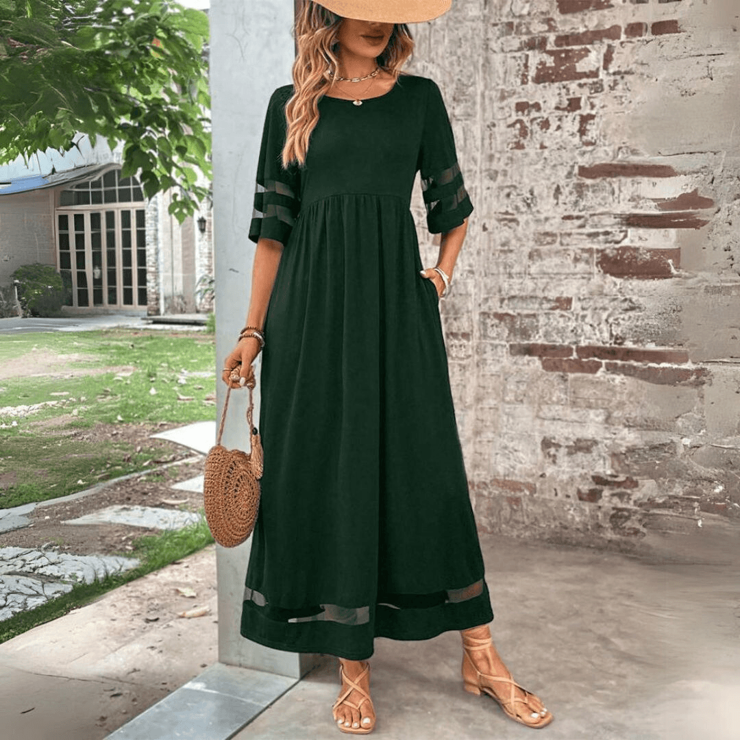 Tracey | Elegant Long-Sleeve Dress