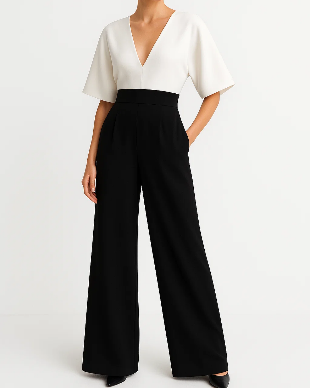 Liesel | Elegant Wide Leg Jumpsuit