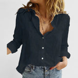 Elena | Relaxed Button-Up Blouse