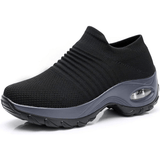 Cushioned lightweight sneakers, side view