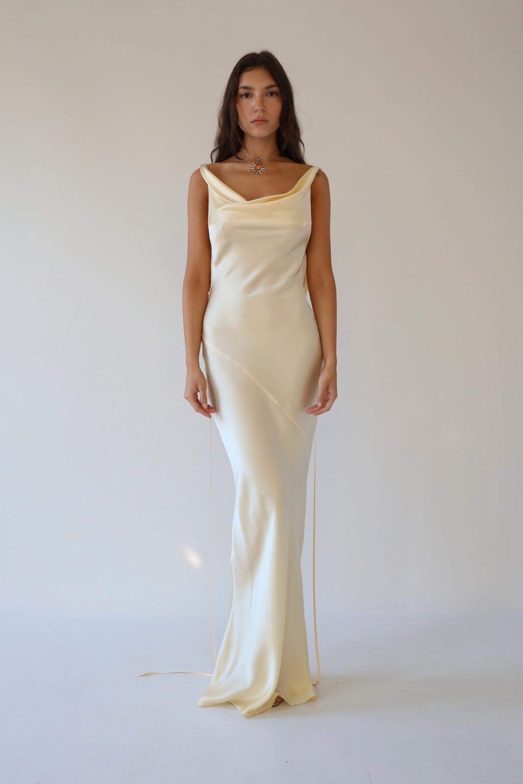 Charlotte | Elegant Maxi Dress with Open Back