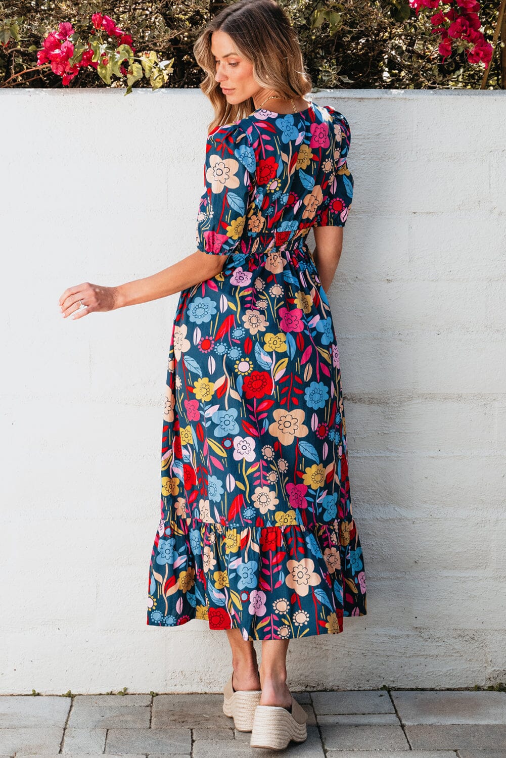 Emma | Retro Style Maxi Dress