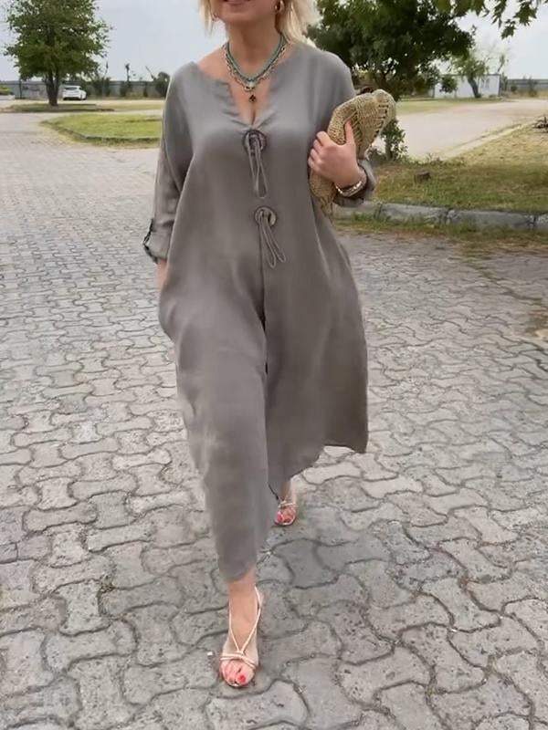 Tailored dress photographed at an angle