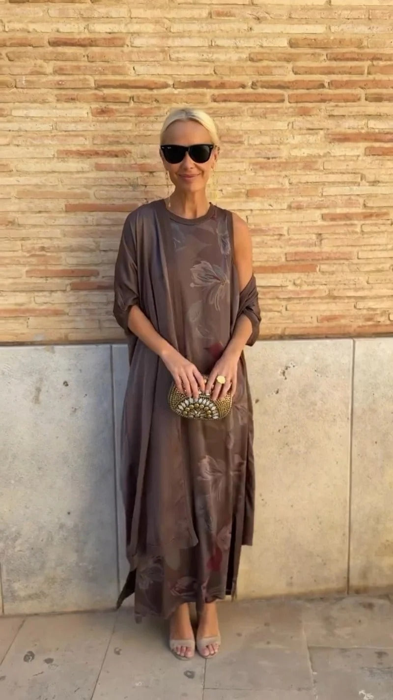 Maureen | Elegant Dress With Stole