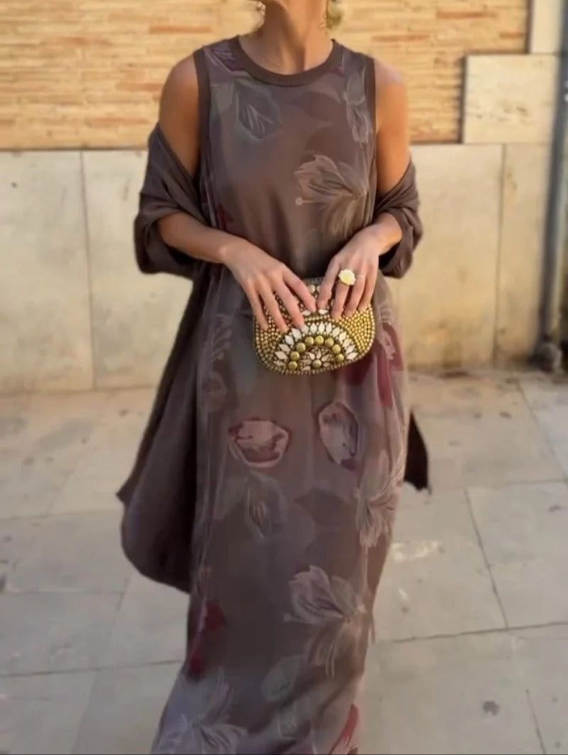 Maureen | Elegant Dress With Stole