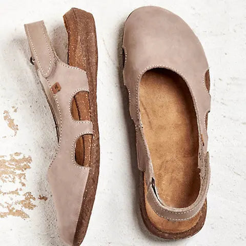 Clémence | Buckled Slingback Flats
