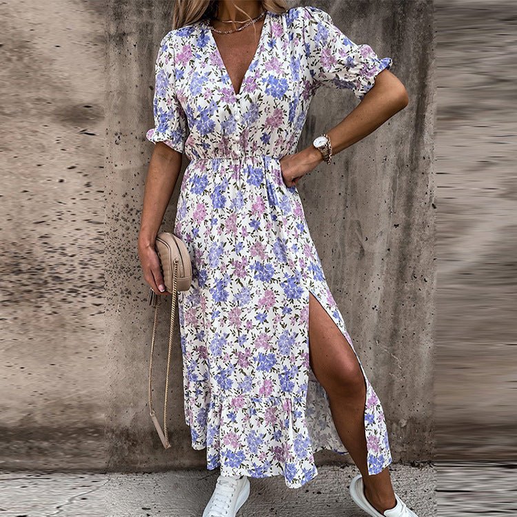 Naila | Elegant Floral Dress