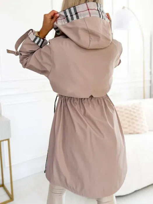 Waterproof coat shown from another angle