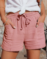 Cordelia | Wide Leg Drawstring Shorts