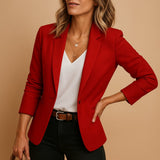 Harper | One Button Fitted Blazer