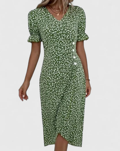 Katrina | A-Line Midi Summer Dress