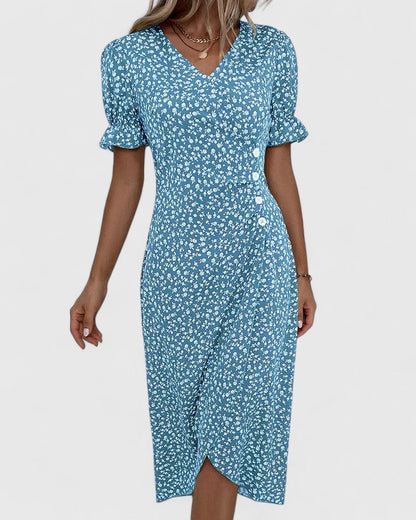 Katrina | A-Line Midi Summer Dress