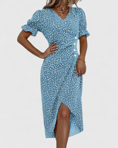 Katrina | A-Line Midi Summer Dress
