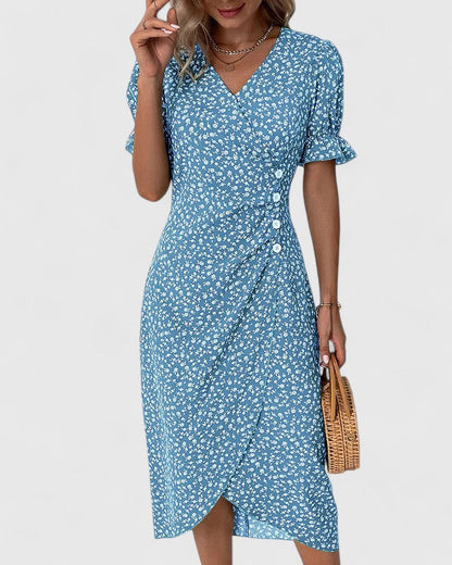 Katrina | A-Line Midi Summer Dress