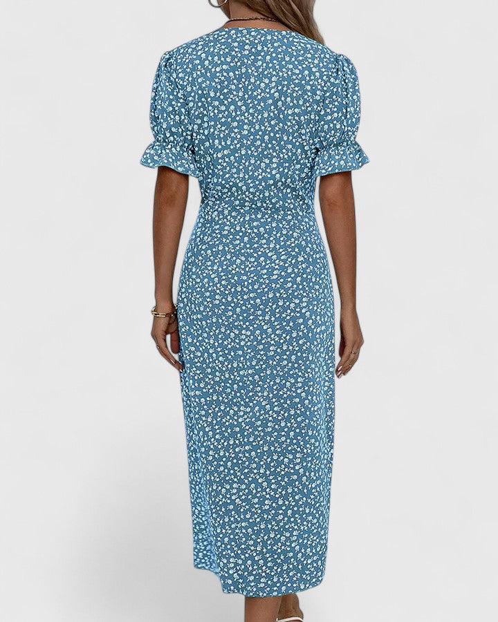 Katrina | A-Line Midi Summer Dress