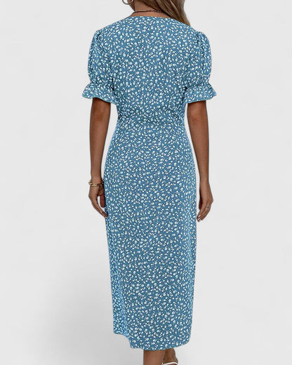 Katrina | A-Line Midi Summer Dress