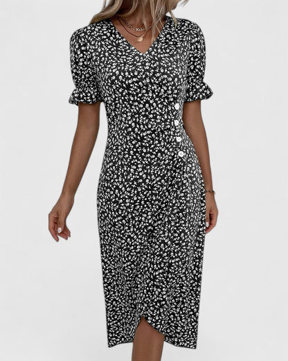 Katrina | A-Line Midi Summer Dress