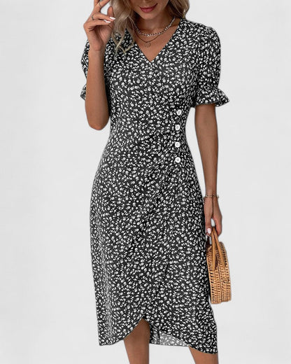 Katrina | A-Line Midi Summer Dress