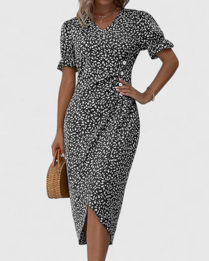 Katrina | A-Line Midi Summer Dress