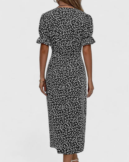 Katrina | A-Line Midi Summer Dress