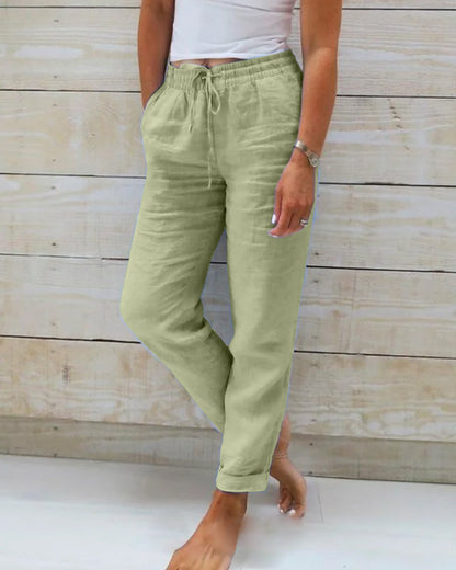 Manon | Tapered Drawstring Pants