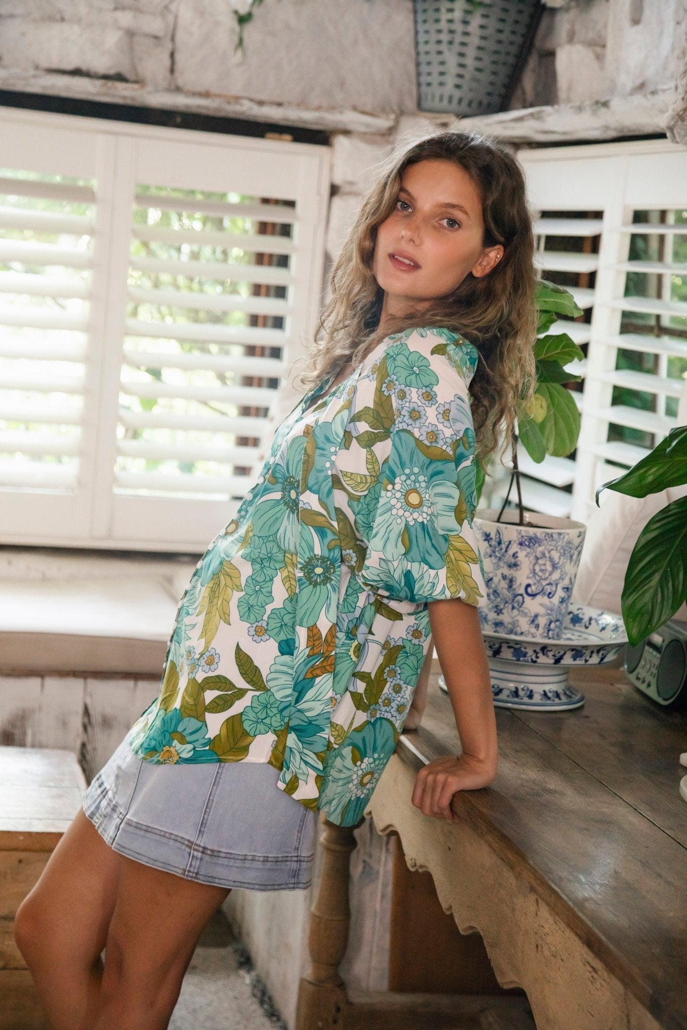 Catherine | Bohemian Chic Blouse