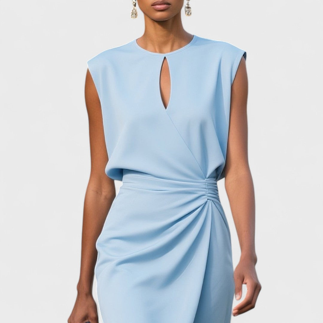Verabel | Elegant A-Line Midi Dress