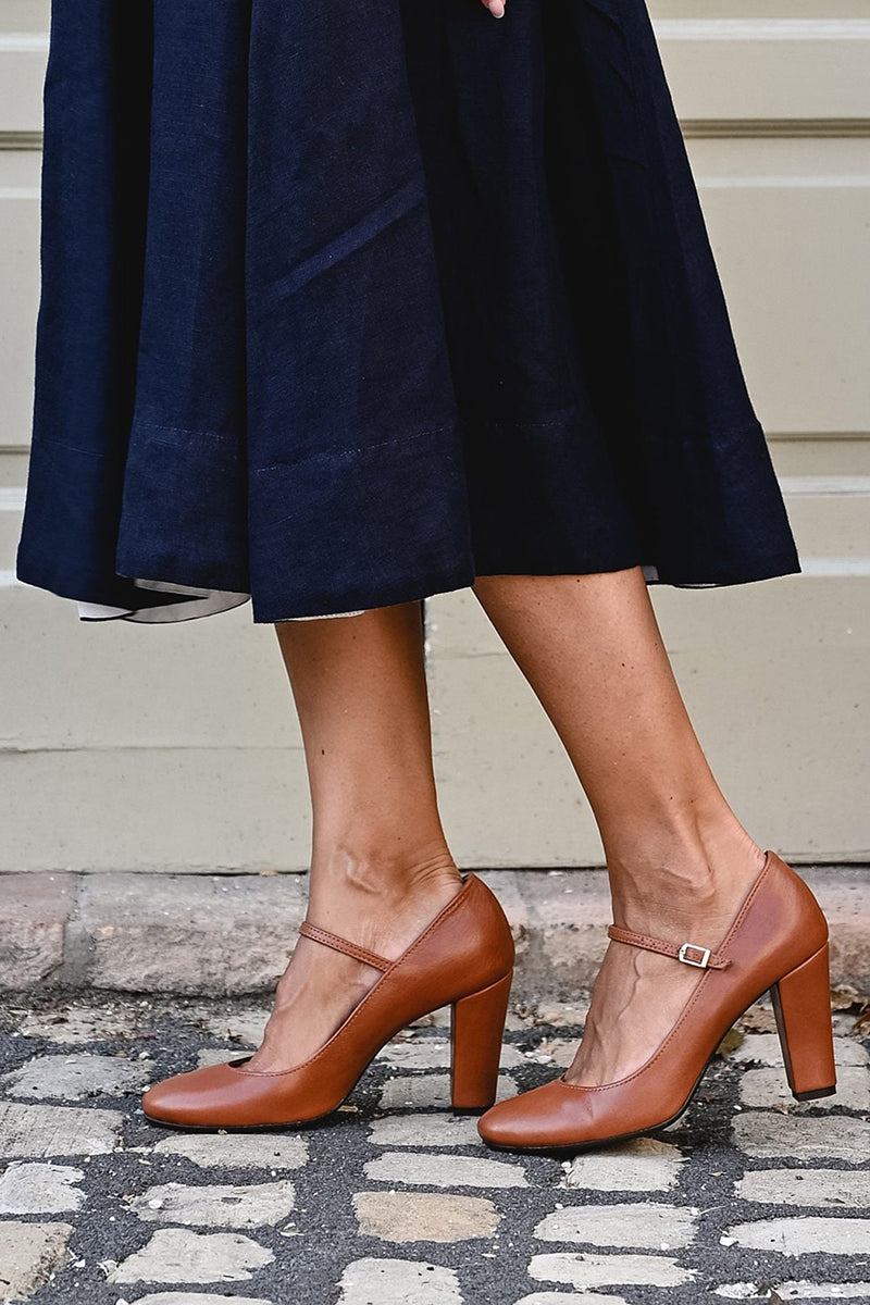 Cecily | Block Heel Mary Janes