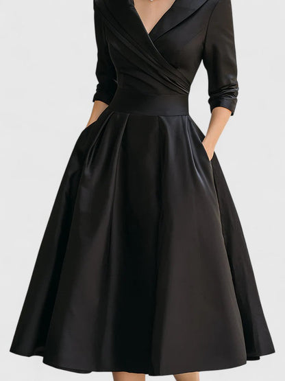 Evelyn | Pocket Midi Dress