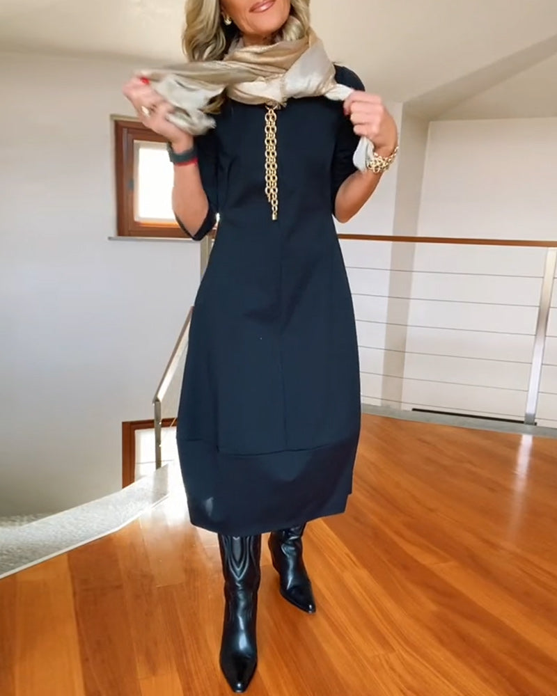 Roosmarijn | Tailored Smoothing Autumn Dress