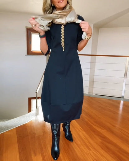 Roosmarijn | Tailored Smoothing Autumn Dress
