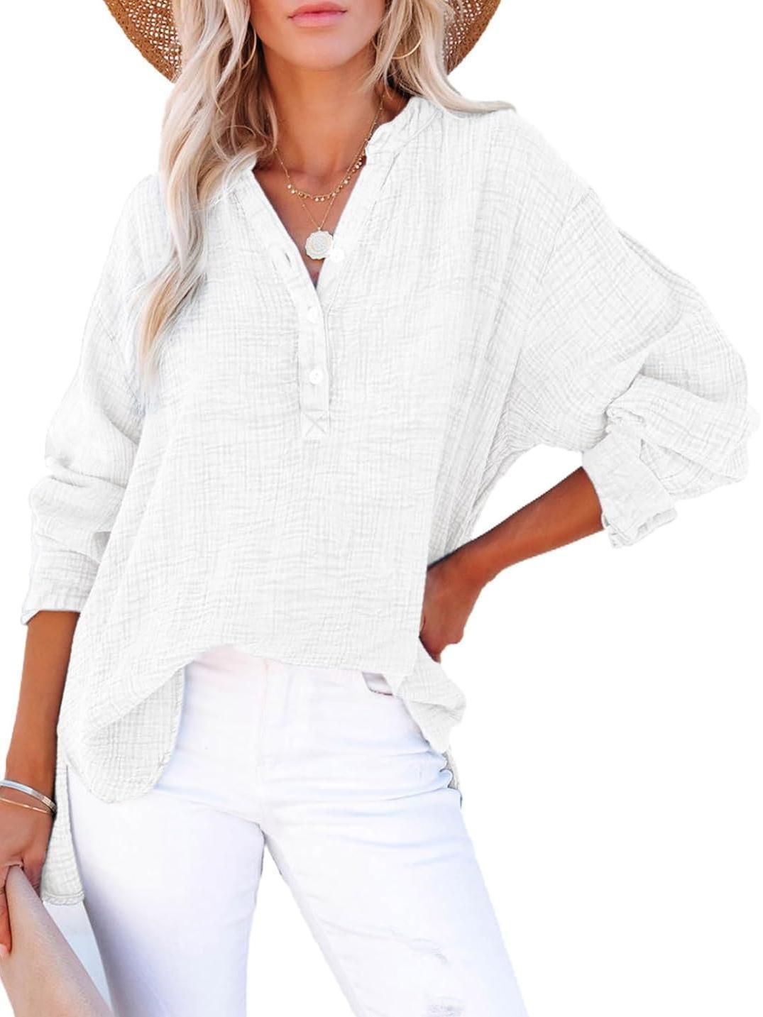 Jena | Chic Button Blouse